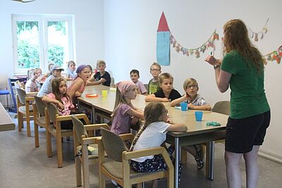 Ferienstart mit 50 Kindern