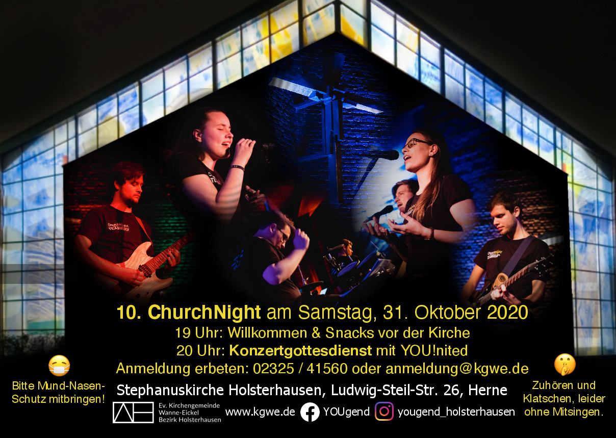 ChurchNight: Musik und Impulse in der Stephanuskirche