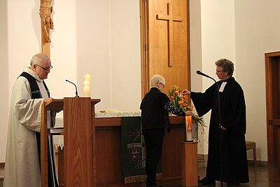 Kerzen für 41 unbedacht Verstorbene