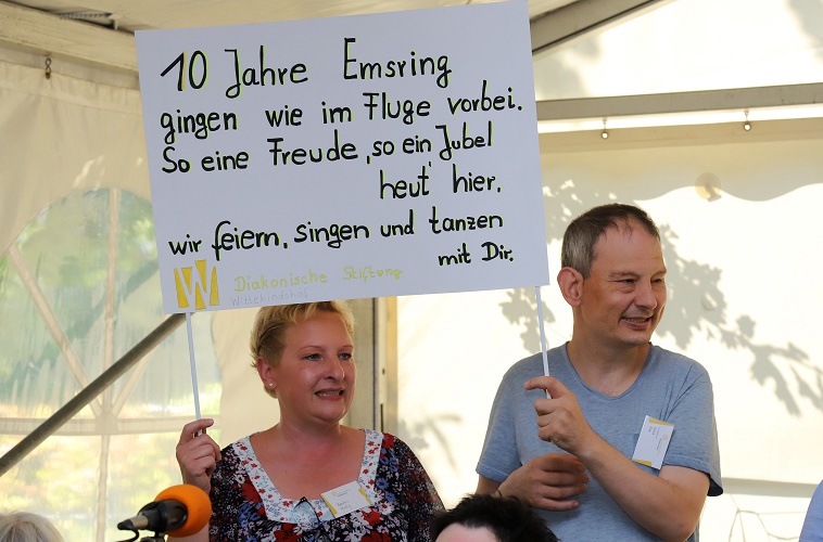 Wittekindshofer Wohnhaus am Emsring feiert zehnjähriges Bestehen