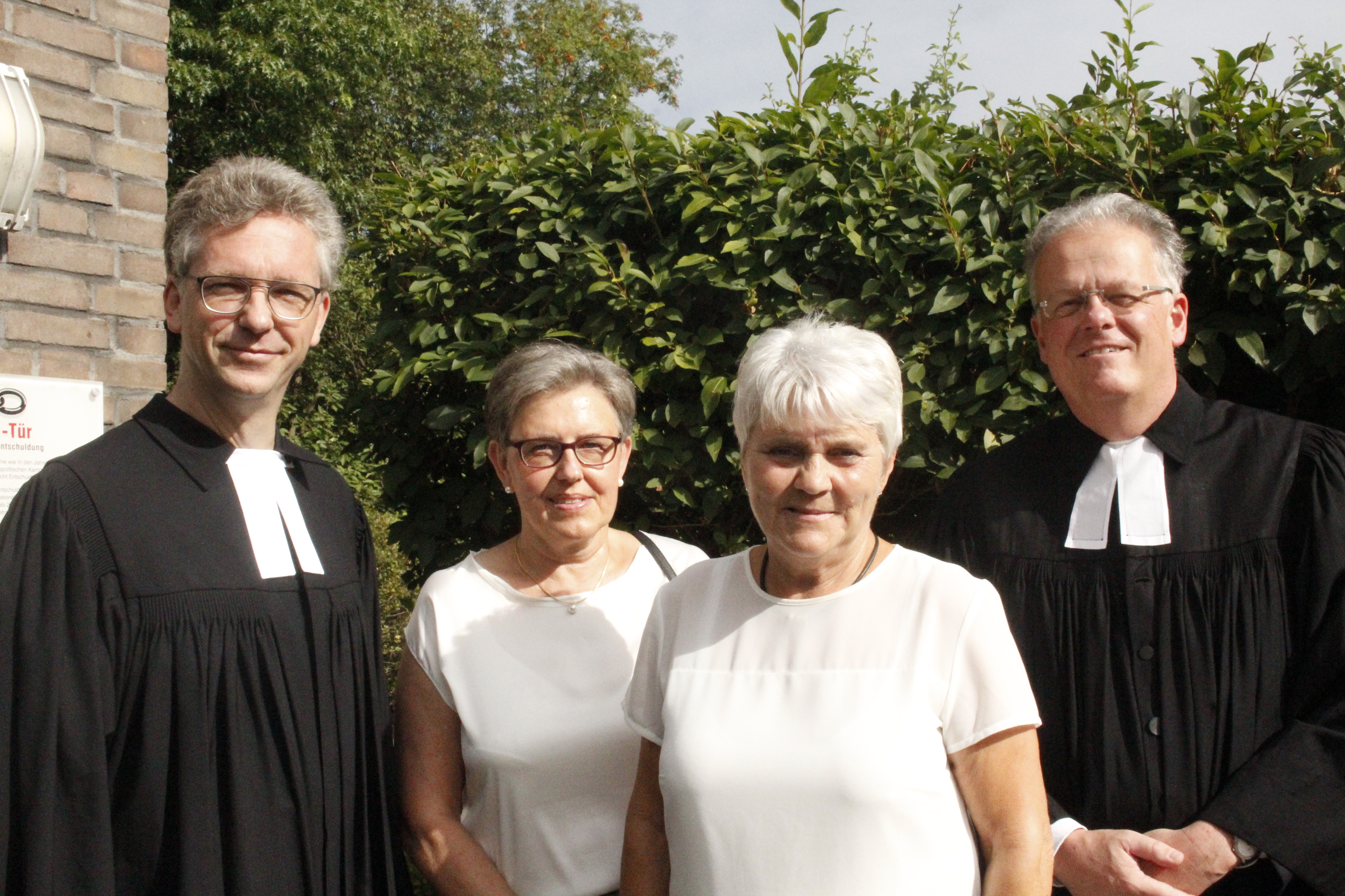 Erinnerungsfotos zum Abschied