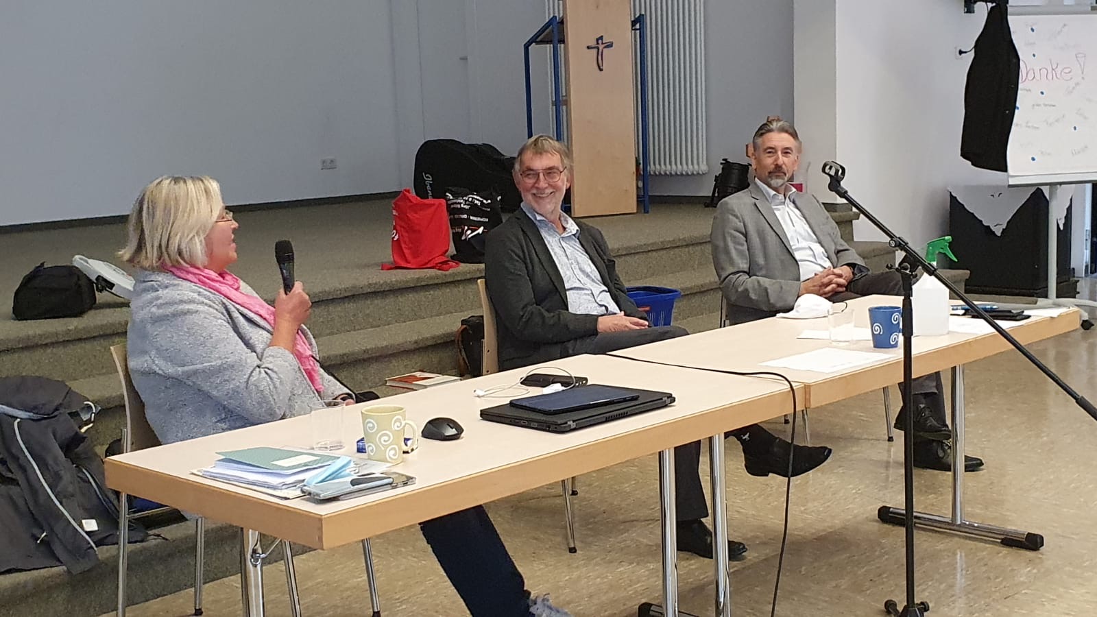 Dank für engagierte Arbeit und Begleitung