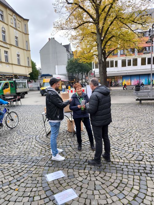 Aktionstag zum Welttag für menschenwürdige Arbeit
