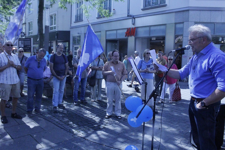 Kundgebung am 80. Jahrestag des Deutschen Einmarsches in Polen