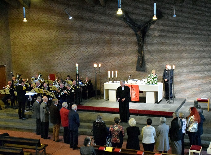 Herner Bergmannsorchester musiziert im Gottesdienst