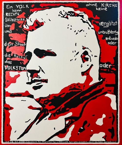 Ludwig-Steil-Porträt als Mahnmal