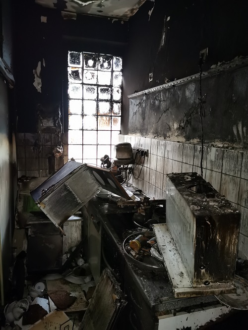 Nach einem Brand in ihrer Einrichtung hoffen die Bertakids auf Spenden