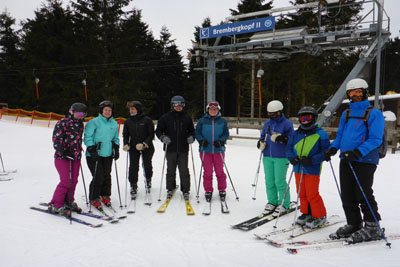 CVJMer eroberten Winterberger Skipisten