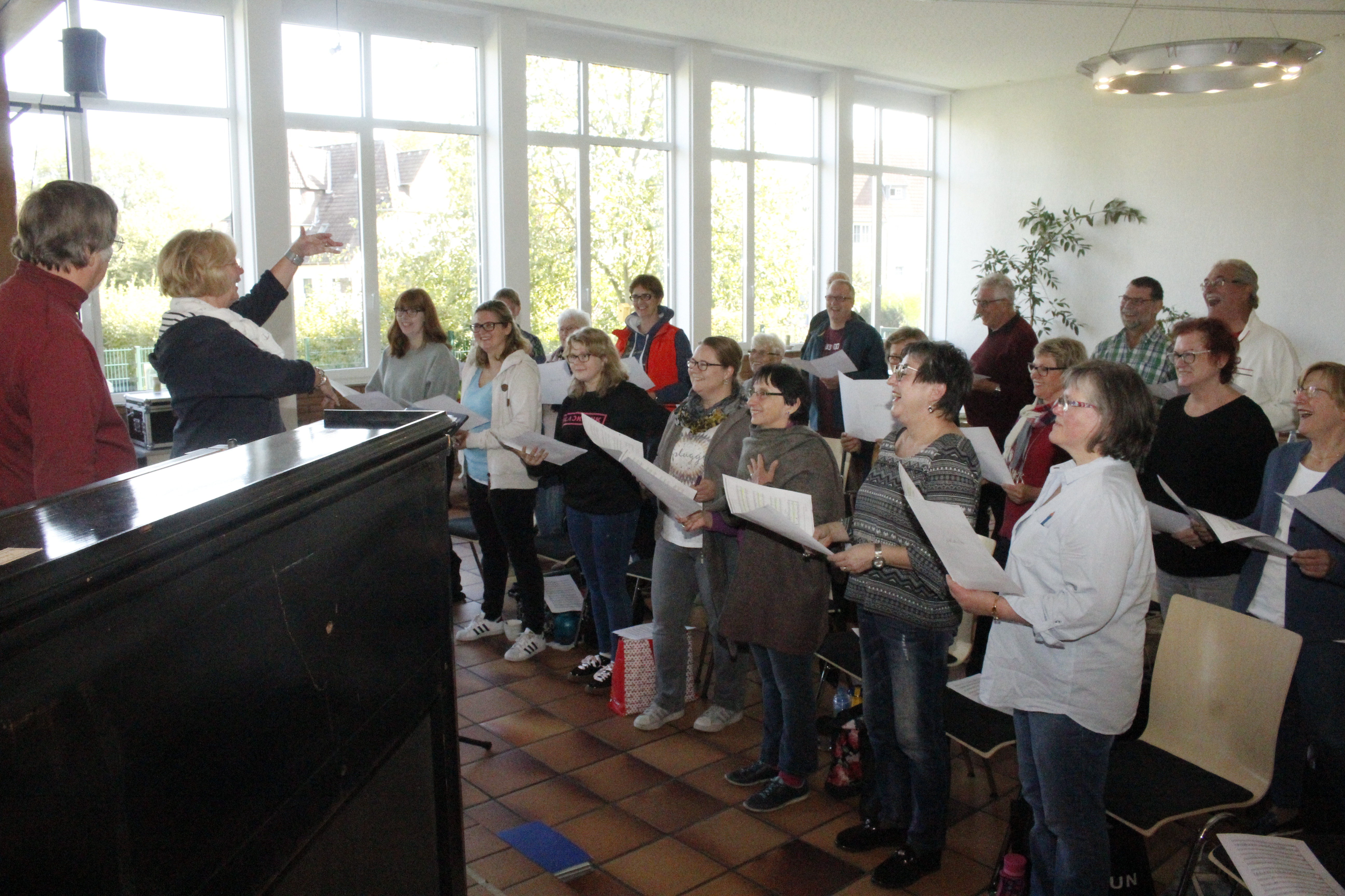 Zwei Tage emsiges Proben - dann Flashmob
