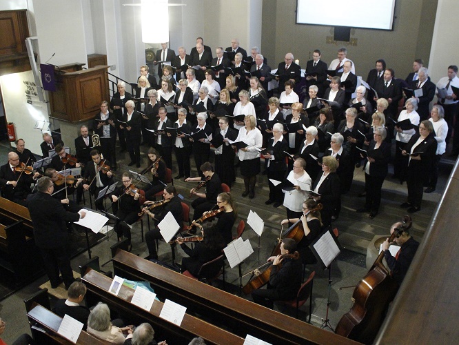 Deutsche Messe mit vereinten Kräften