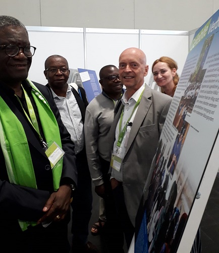 Friedensnobelpreisträger besuchte EWZ-Stand 