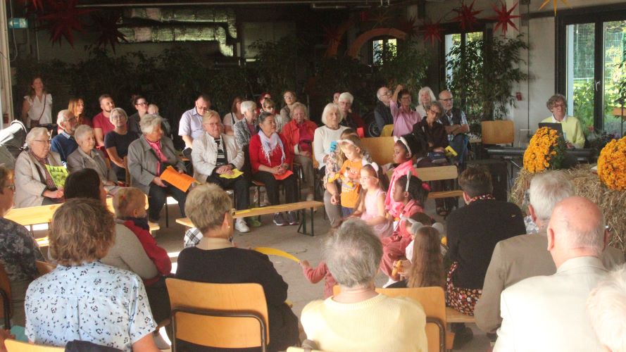 Erntedank bei Wewole in fünf Farben    