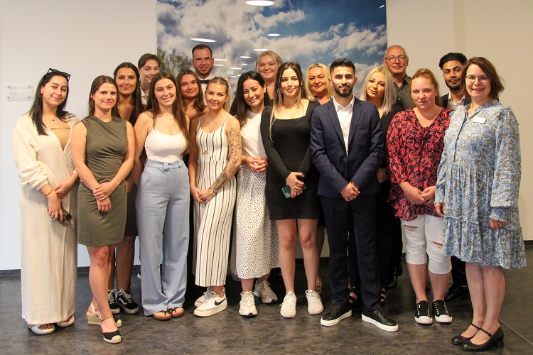 Los ging es mitten in der Corona-Pandemie