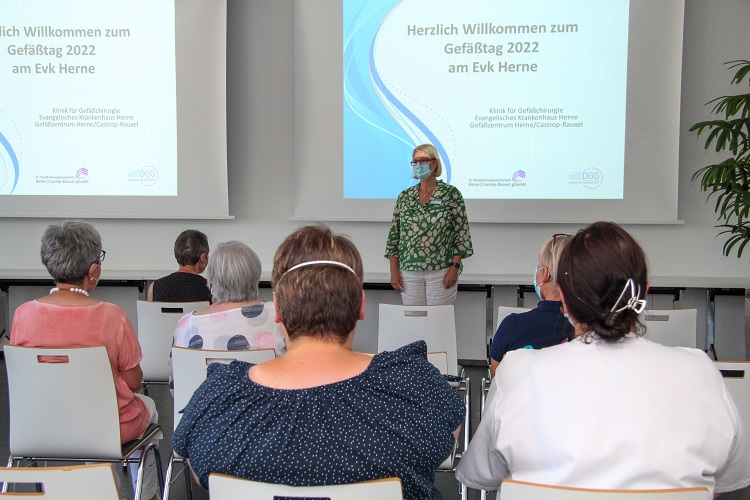Zeit fürs Gespräch beim Gefäßtag