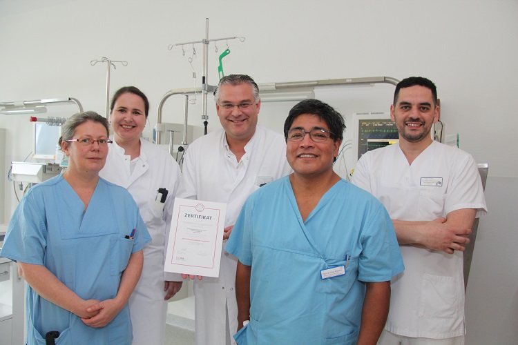 EvK-Kardiologie erhält Zertifikat als HFU-Schwerpunktklinik