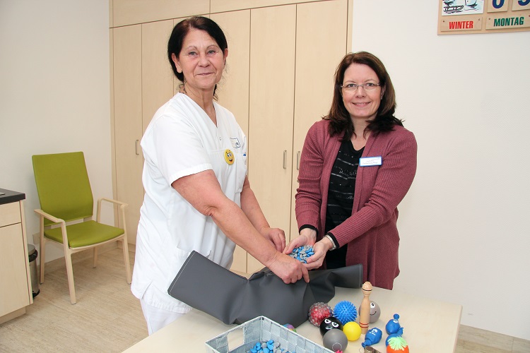 Haptic-Beutel kanalisiert Nestelzwang