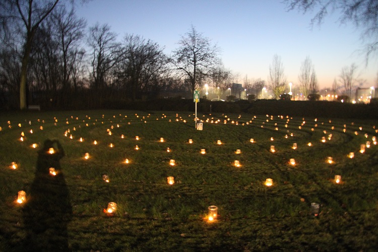 Die Lichtspirale – ein leuchtendes Mutmachsymbol 