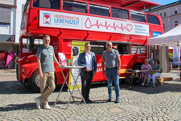 Große Resonanz auf Schlaganfallbus 