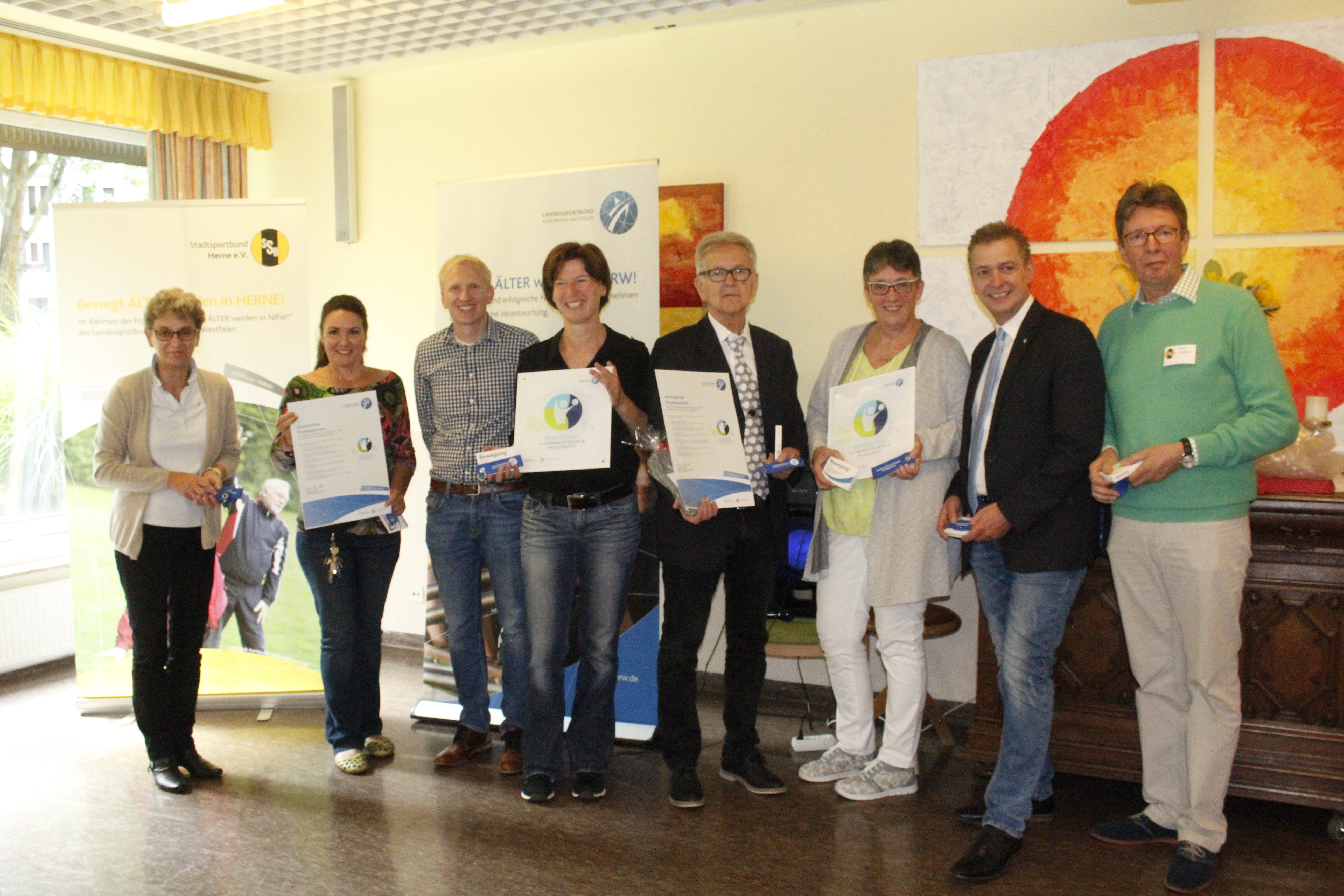 Erstes Herner Heim mit BAP-Zertifikat