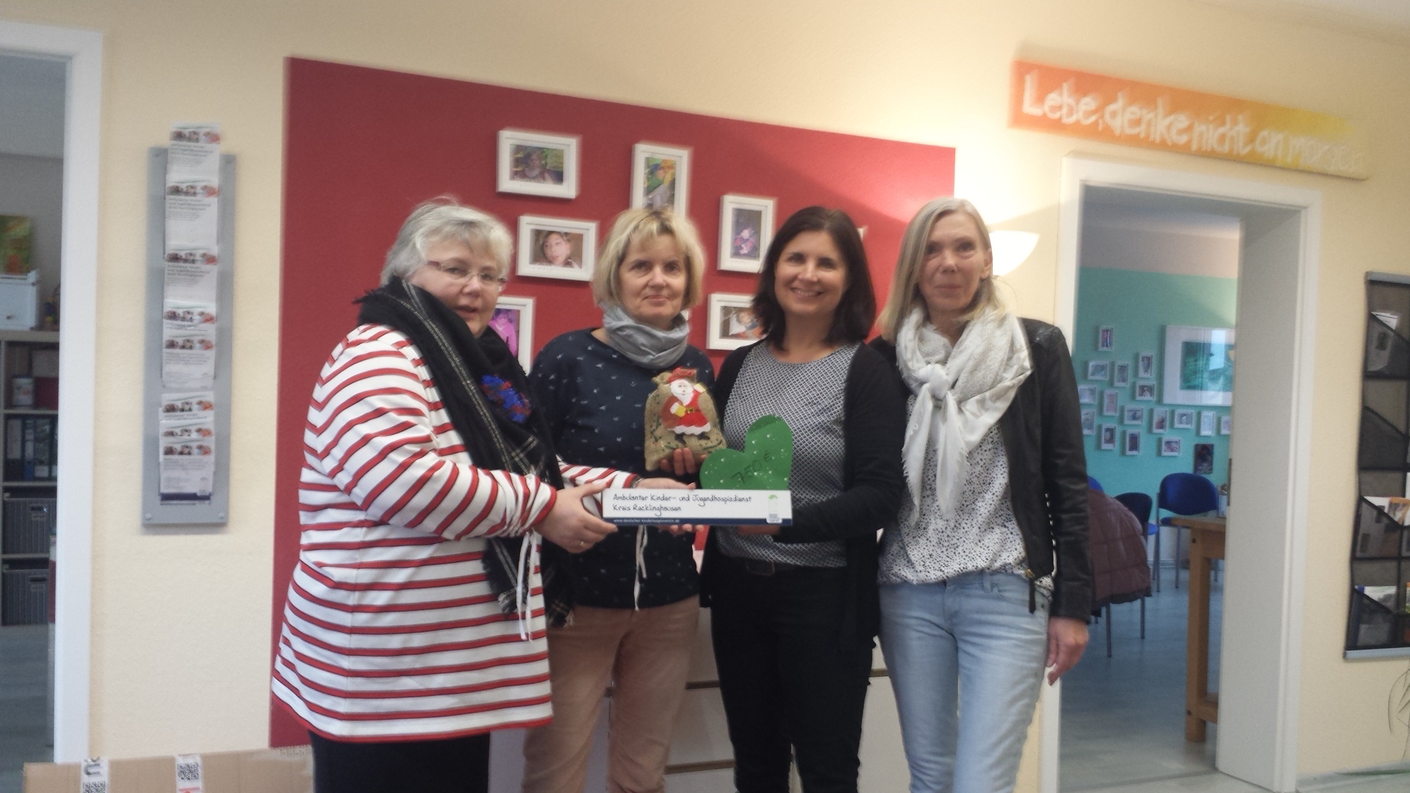 750 Euro für Kinder- und Jugendhospizdienst