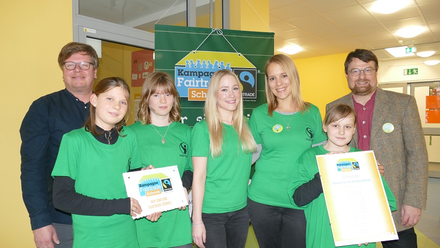 Schulkiosk verkauft Produkte aus Fairem Handel