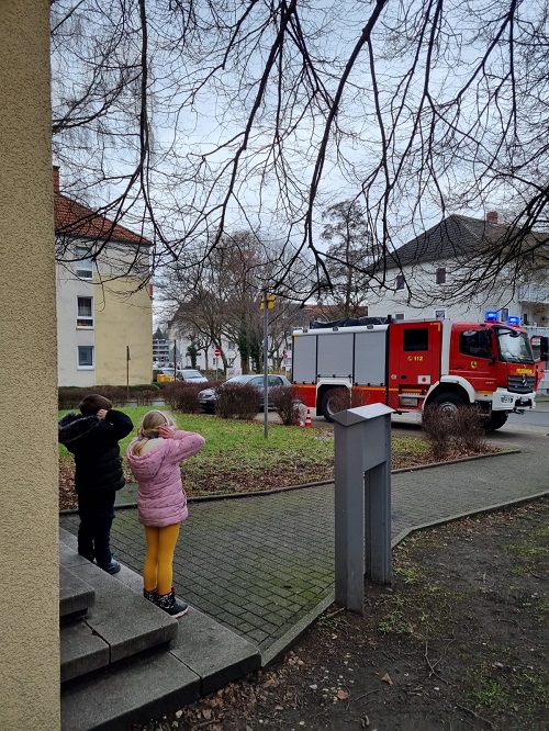 Spannender Besuch im Kindergarten