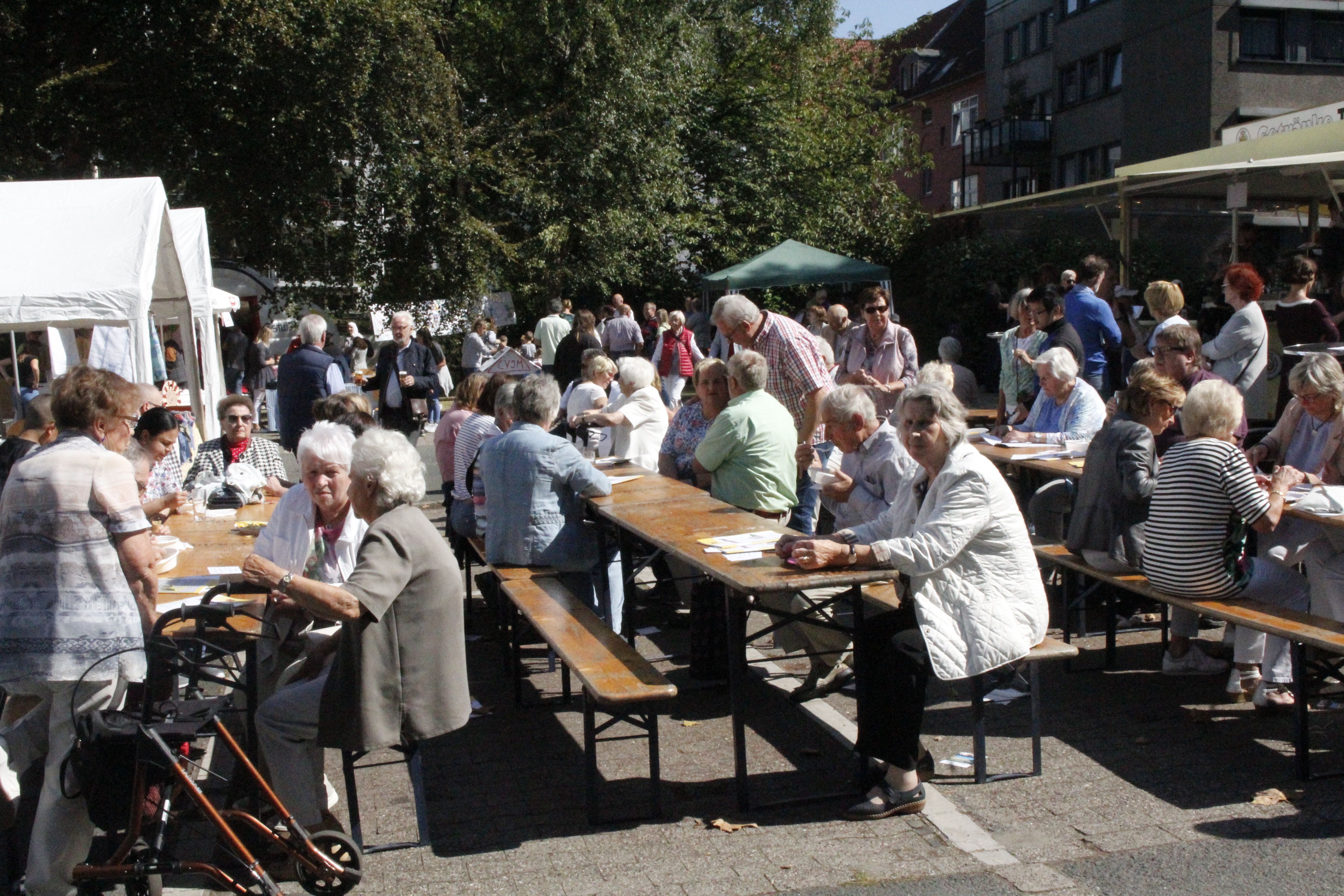 Wetter begünstigte Ökumenisches Gemeindefest