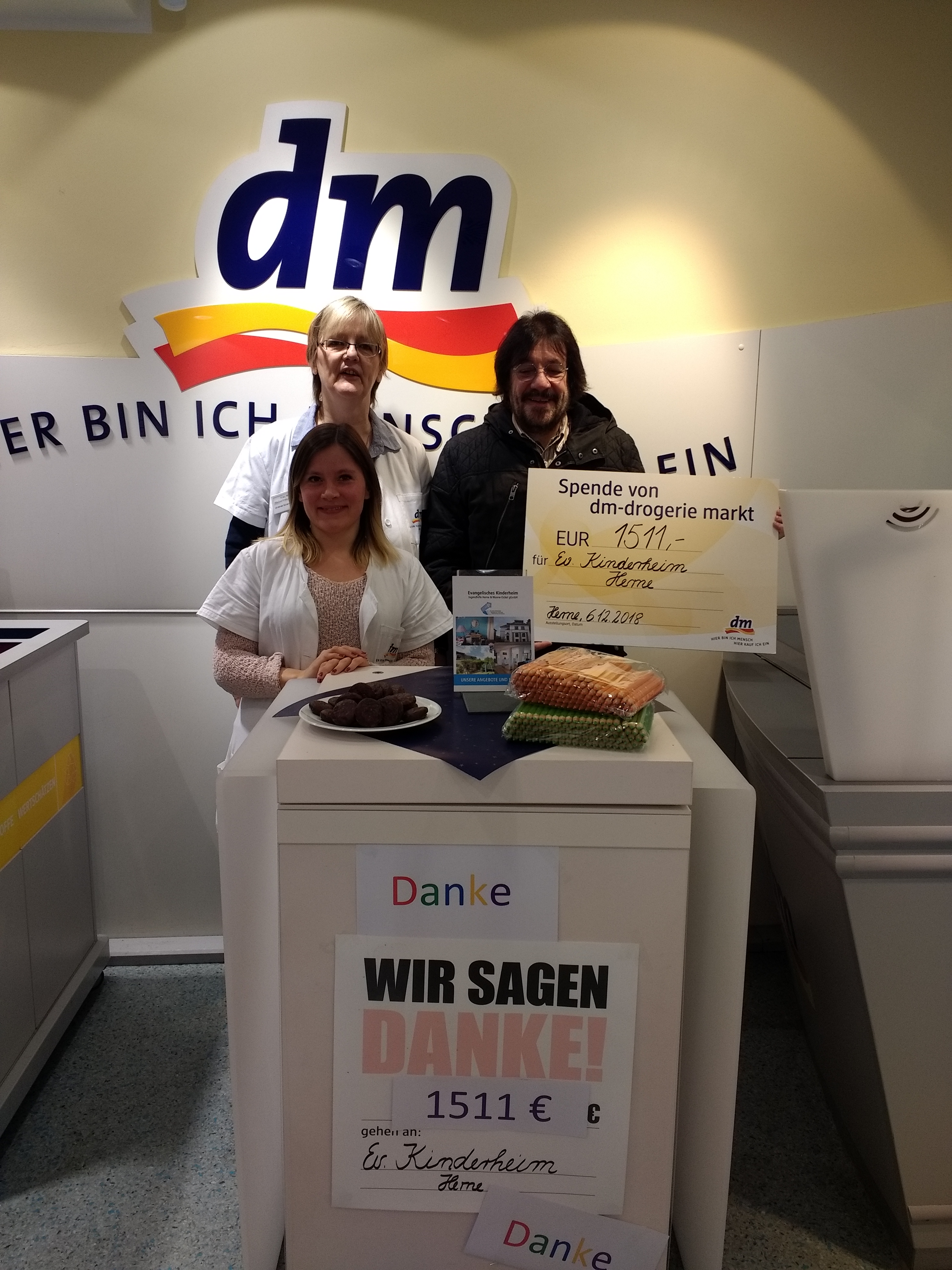 Drogeriemarktkette spendete für das Kinderheim