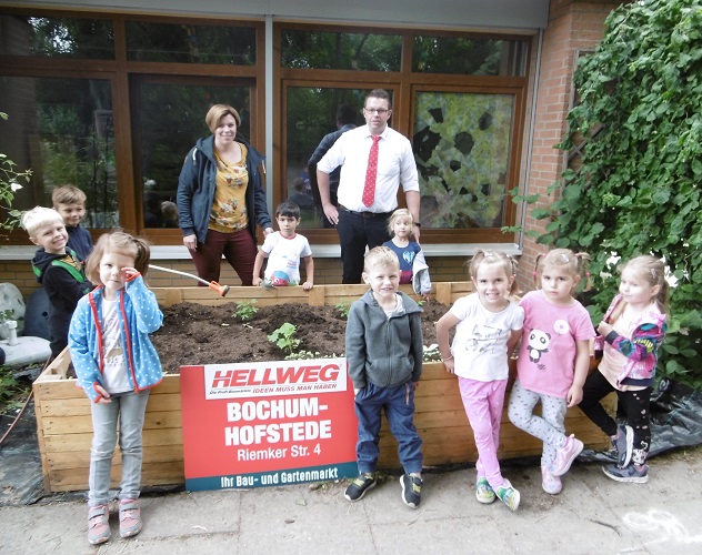 Erste Pflänzchen wecken Vorfreude auf eigene Ernte