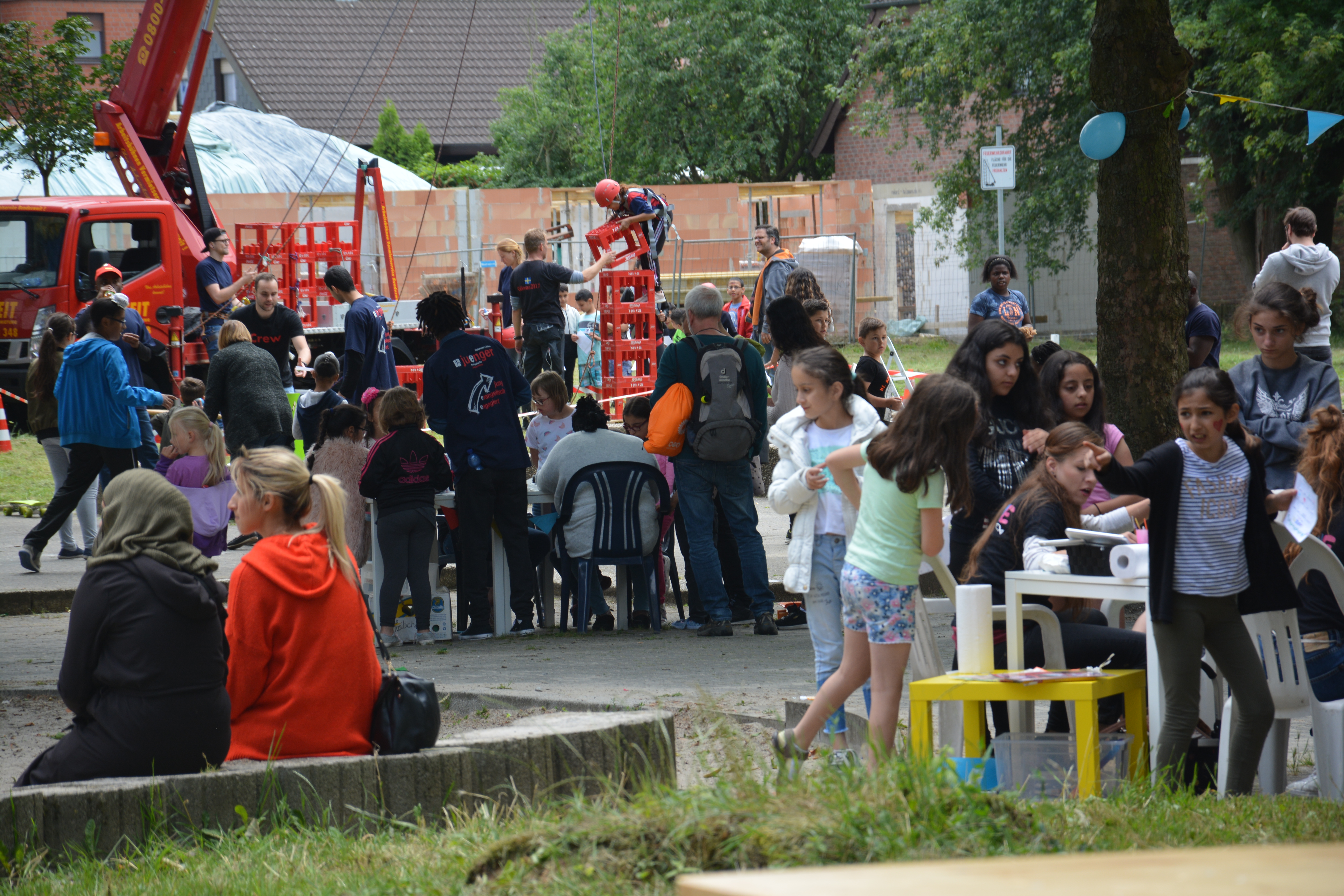 Über 200 Kinder feierten ein Sommerfest