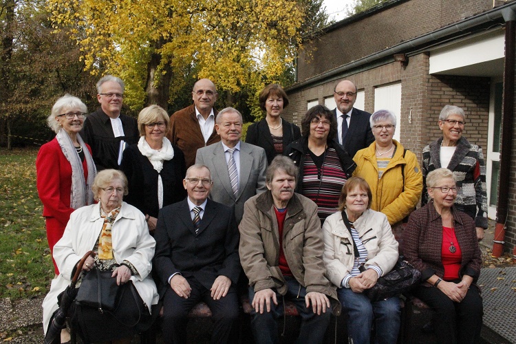 Zur Jubiläumskonfirmation aus Darmstadt angereist