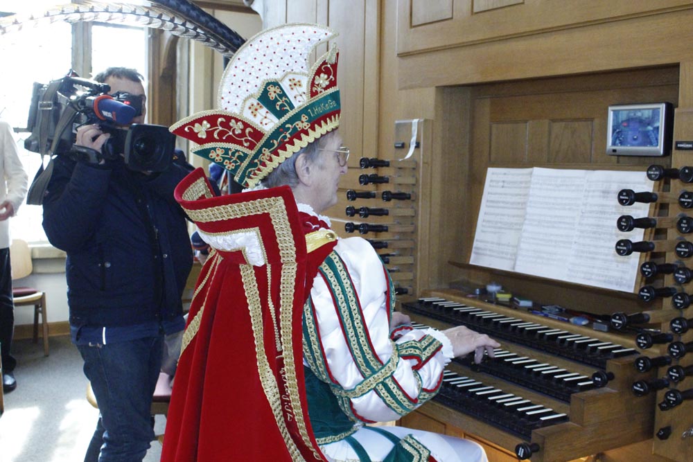 Bürgermeister hielt Bütten-Predigt