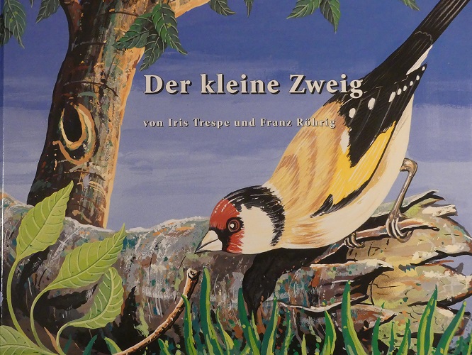 Ein kleiner Ast findet wieder Halt
