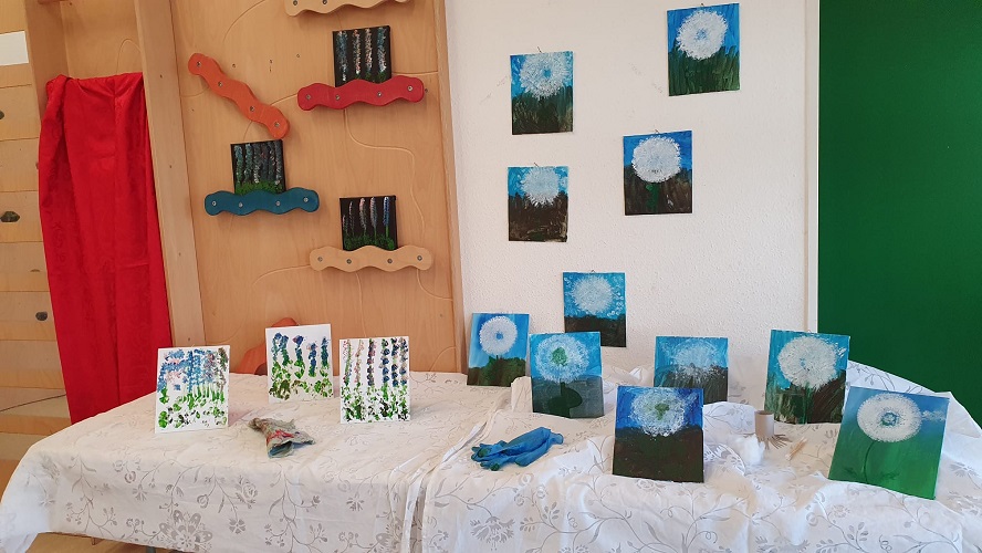 Pusteblumen und Zauberbilder