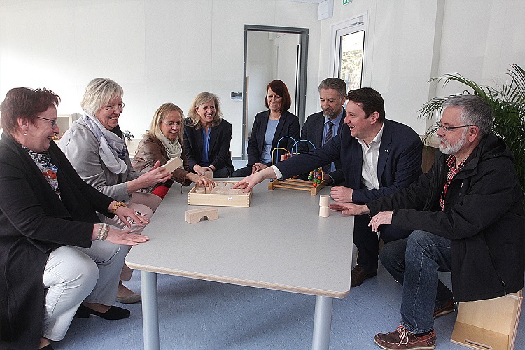 Toiletten und Kücheneinrichtung zum Mitwachsen