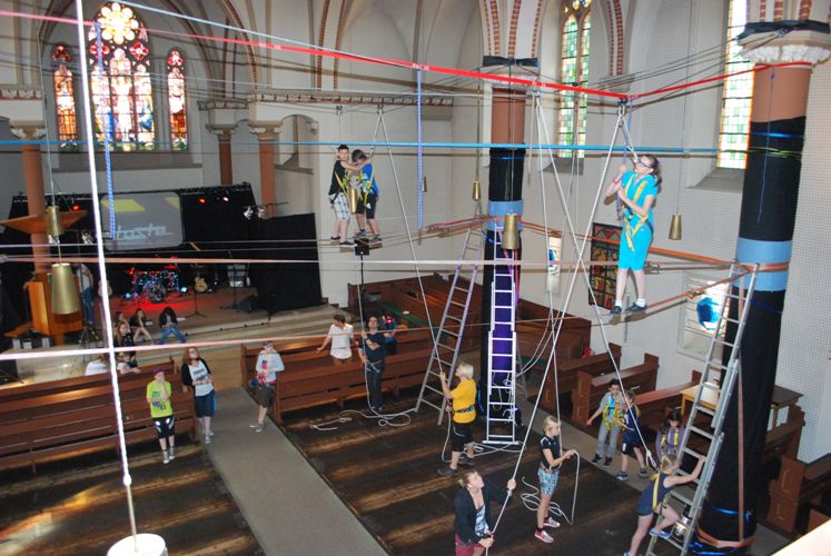 Dem Himmel entgegen klettern