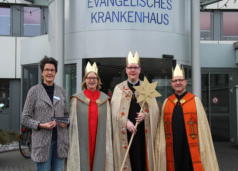 Königlicher Besuch im EvK Herne