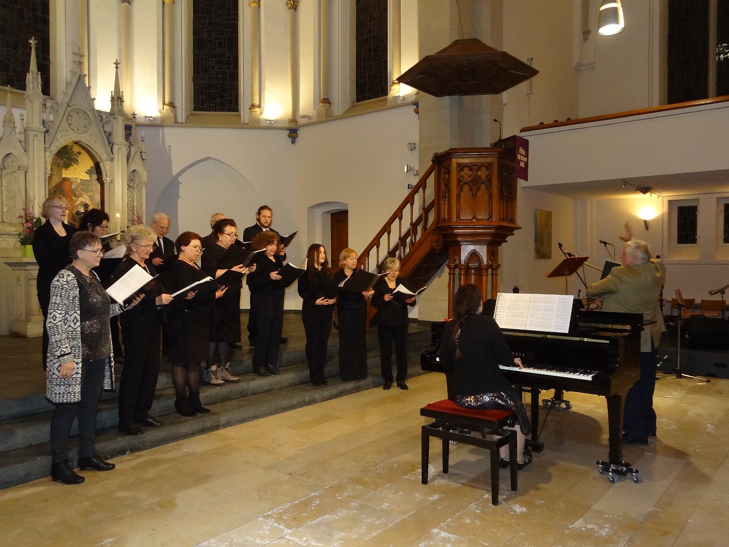 Psalmengesänge in der Lutherkirche