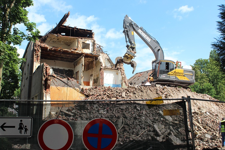 Ludwig-Steil-Haus zwischen Mahlwalzen