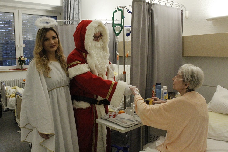 Abwechslung im Krankenhaus-Alltag