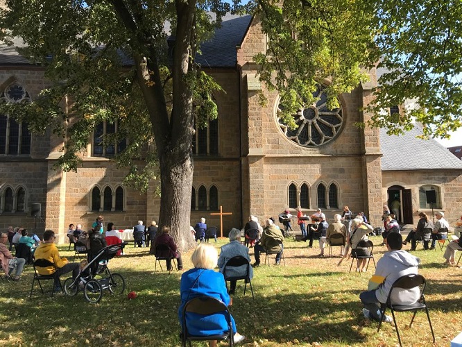 Erster OASE-Gottesdienst seit Corona