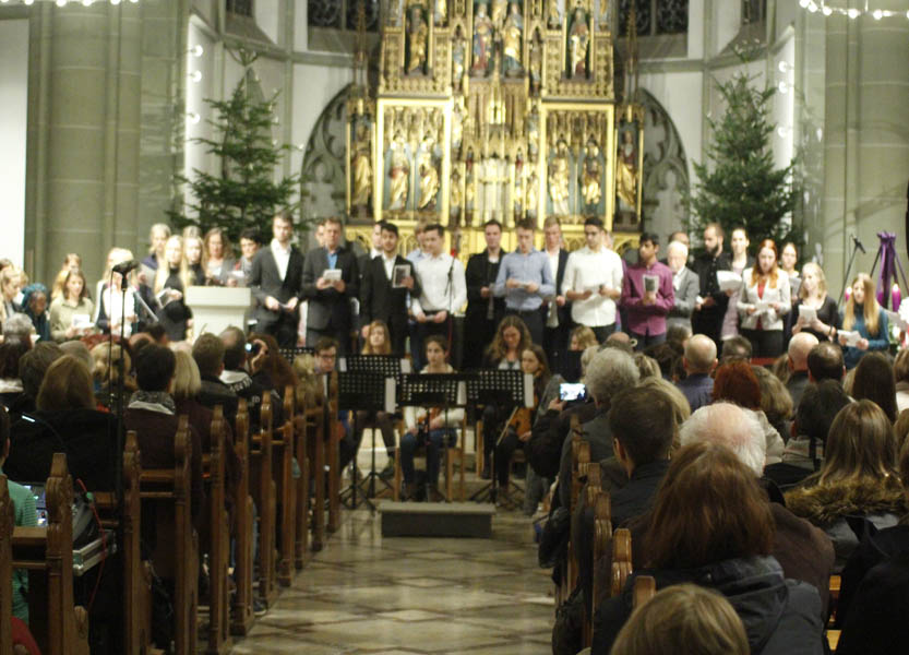 Über 70 Mitwirkende gestalten musikalischen Gottesdienst