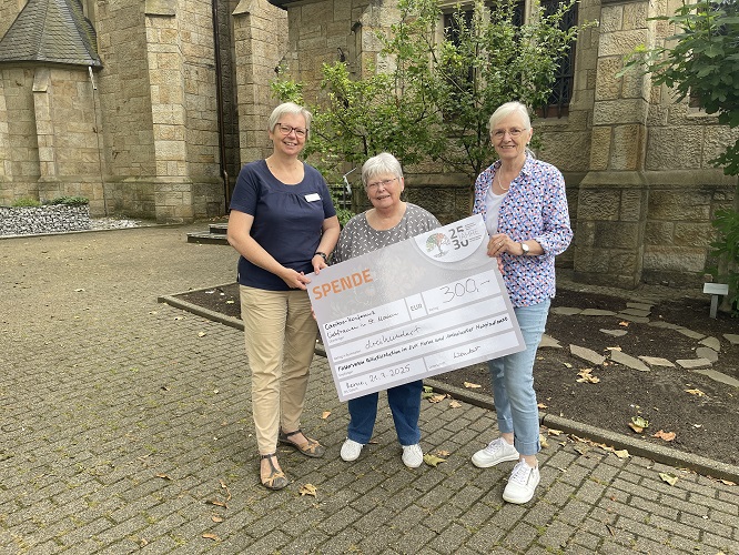 Palliativdienst freut sich über Spende