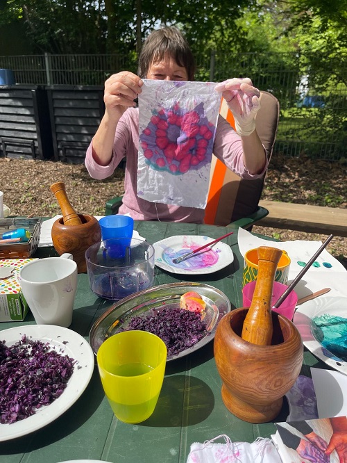 Aus Pflanzen Farben machen