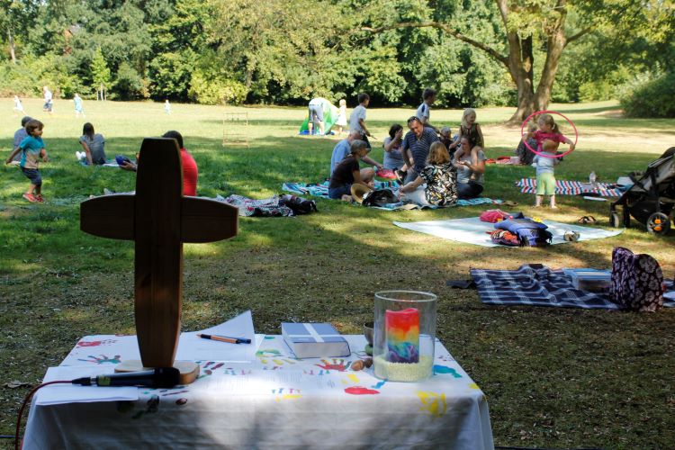 Interaktive Familienkirche im Eickeler Park