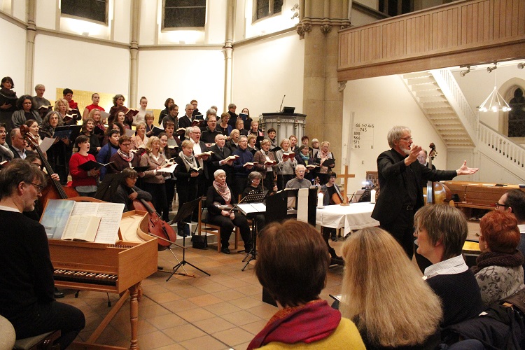 Pluszeichen-Gottesdienst als Abschluss eines Chorworkshops