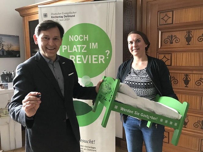 Gesucht: Gastgeber für Kirchentagsbesucher 