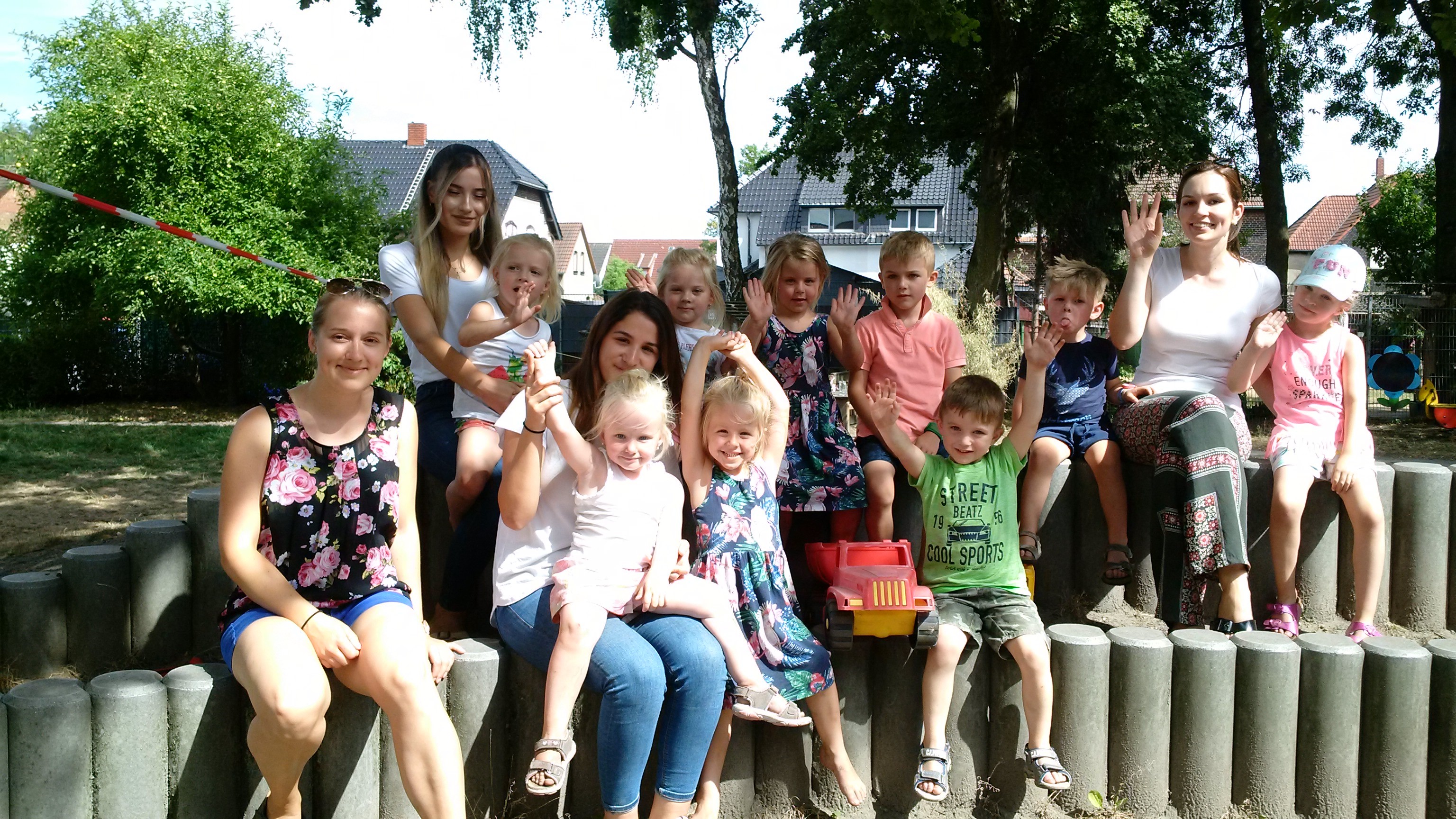 Kirmeskinder in der Cranger Arche