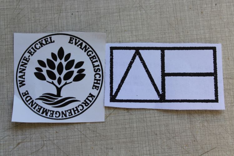 Zum Siegel nun ein markantes Logo  