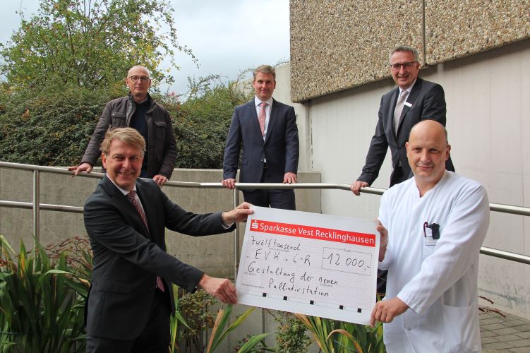 Palliativstation freut sich über Spende